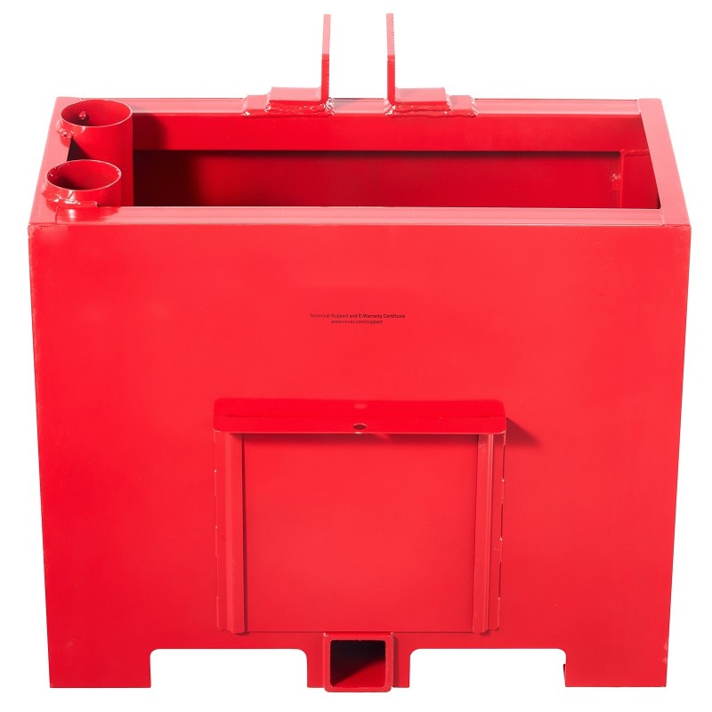 3-pisteen kategoria yksi traktorin painolaatikko raskas teräs 4.3 kuutiojalkaa 2 tuuman vetokoukkuun