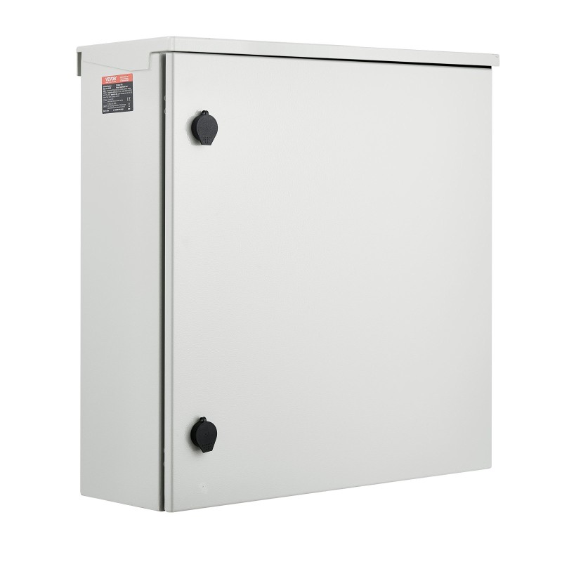 Sähkökeskuksen kotelo kylmävalssattu teräs 2 mm 60x60x20 cm NEMA 4 IP66 seinäasennus