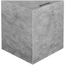 Laatoitettava EPS komposiittinen suihkuistuin nurkkaan 57x40x50 cm vesitiivis 200 kg kantavuus