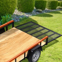 Perälaudan nostinavustin hiiliteräs 360 paunaa avoperävaunuille sivukaide 10–24 tuumaa perälaudoille 4–6 jalkaa