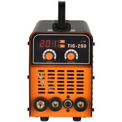 TIG- ja ARC-hitsauskone 20–200 A 230 V teräkselle ja ruostumattomalle teräkselle