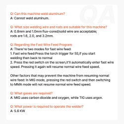 Invertterihitsauskone kolmitoiminen MIG MMA TIG IGBT 220V 30–250A