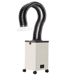 Juotoshöyryjen poistolaite 150 W 3 portainen HEPA ja aktiivihiilisuodatus kaksi 1 2 m imuletkua