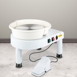 Sähködreija alumiininen 28 senttimetrin pyöritysalusta 350 watin 60–300 kierrosta jalkapoljin 16-osainen työkalasarja