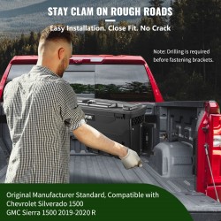 Lavan työkalulaatikko ABS 25 l musta Silverado 1500 2019–2020 vasen ja oikea