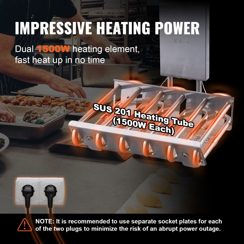 Sähköinen pöytämallinen rasvakeitin kaksi erillistä paistoallasta 6000 wattia säädettävä lämpötila ammattikeittiöön