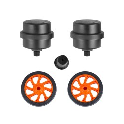 Ilmakompressori öljytön 35,2 litran säiliö 1800 wattia käyntiääni 70 desibeliä pyörillä