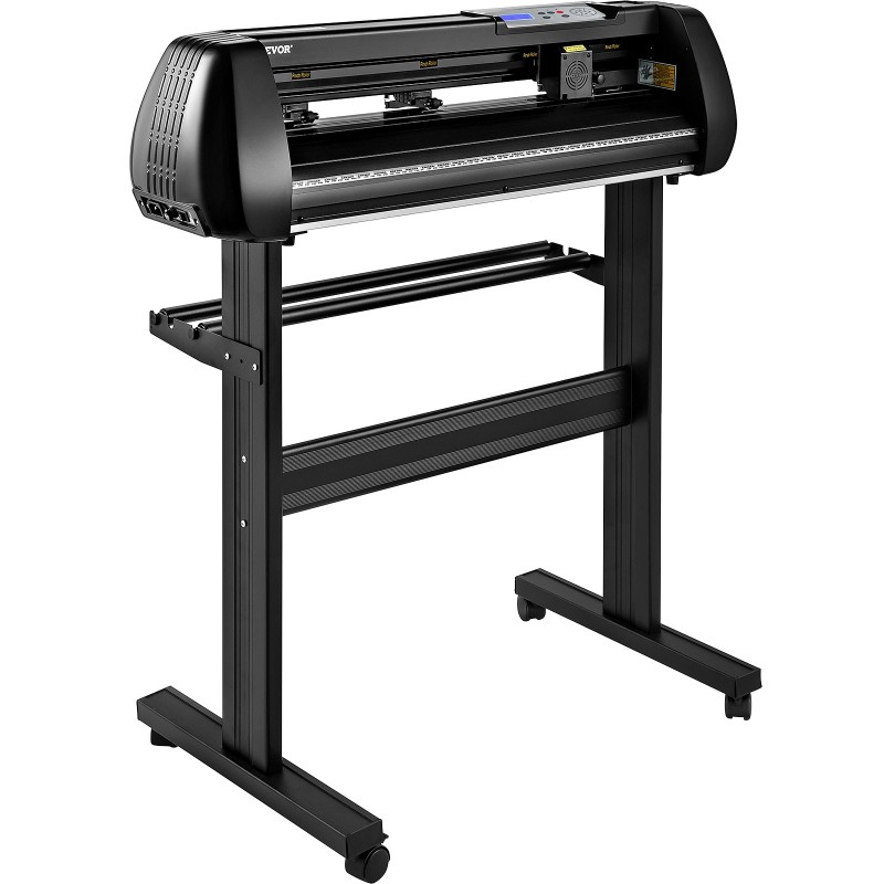 Vinyylileikkuri 34 tuumaa 870 mm alumiiniseos langaton USB COM liitännät 3 puristusrullaa