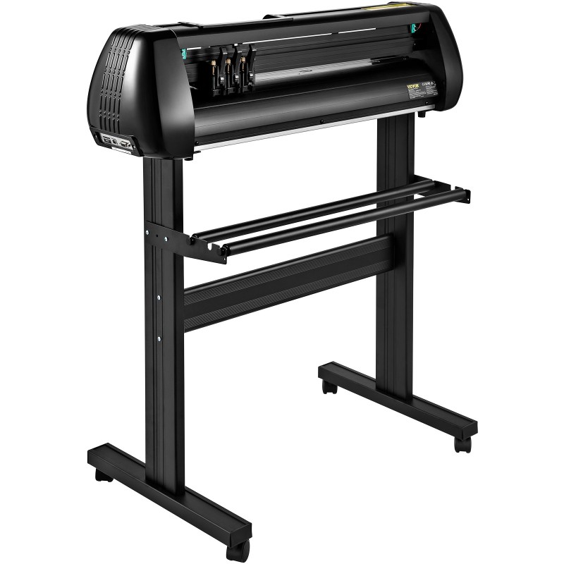 Vinyylileikkuri 34 tuumaa 870 mm alumiiniseos langaton USB COM liitännät 3 puristusrullaa