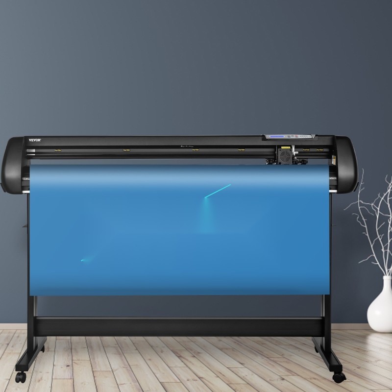 Vinyylileikkuri ja piirturi alumiiniseos 1350 mm paperinsyöttö 1260 mm leikkausleveys mukana ohjelmisto