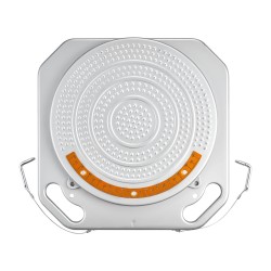 Pyöränsuuntauslevyt hiiliteräs 400x400x50 mm 2 kpl 2 t kantavuus