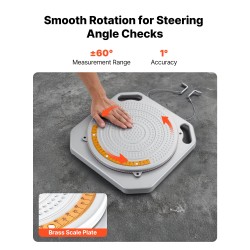 Pyöränsuuntauslevyt hiiliteräs 400x400x50 mm 2 kpl 2 t kantavuus