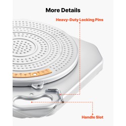 Pyöränsuuntauslevyt hiiliteräs 400x400x50 mm 2 kpl 2 t kantavuus
