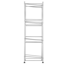 Vesikanisteriteline rautainen nelitasoinen viiden gallonin neljälle pullolle hopea