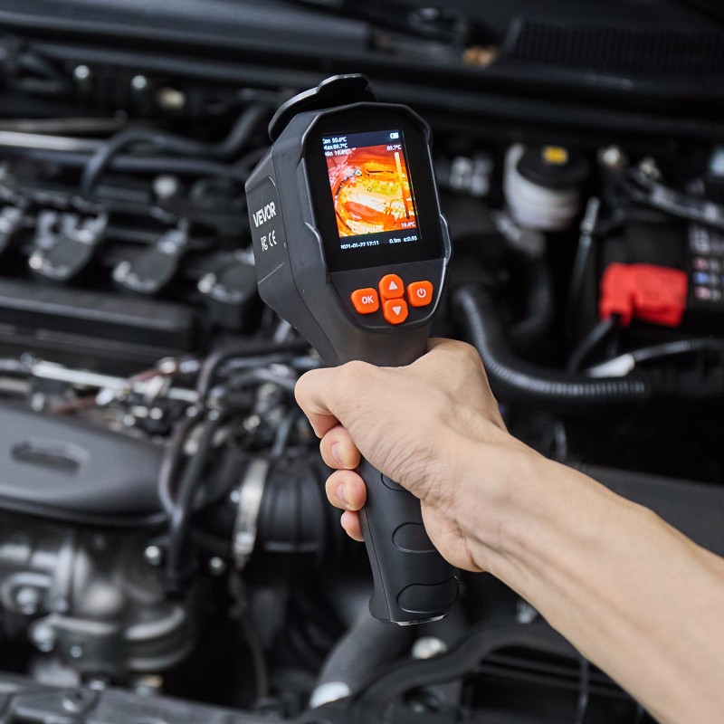 Lämpökamera parannettu resoluutio 240x180 infrapunaresoluutio 96x96 2 megapikselin näkyvän valon kamera