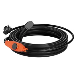 Putken lämmityskaapeli 9 m 23W m sisäänrakennetulla termostaatilla PVC metalli muoviputkille