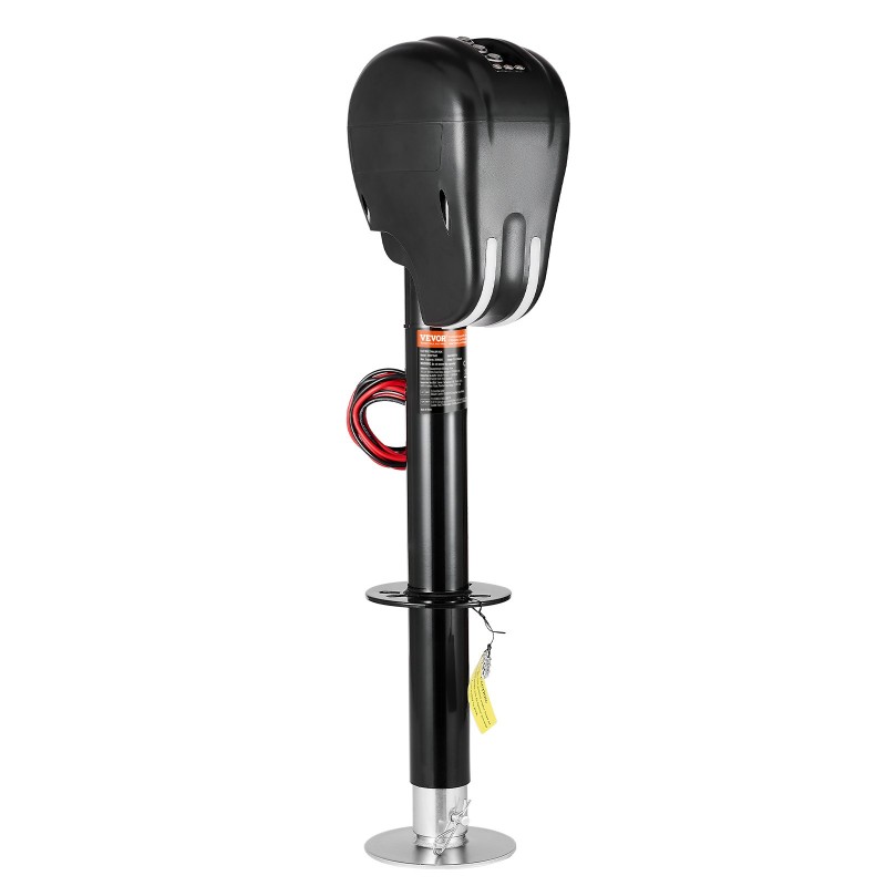 Sähköinen perävaunun nokkatunkki hiiliteräs 1588 kilogrammaa nostokorkeus 240–760 millimetriä