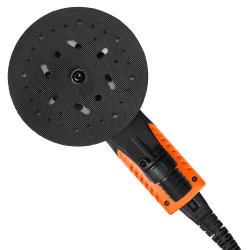 Epäkeskohiomakone 5 ja 6 tuumainen 350 watin harjaton 6 nopeustasoa 20 hiomapaperia pölynpoistoliitännällä