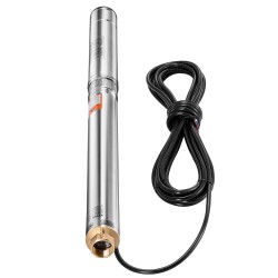 Syväkaivopumppu ruostumatonta terästä 550W 230V 100 l min 53 m nostokorkeus