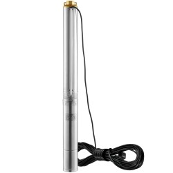 Syväkaivon uppopumppu ruostumatonta terästä 1500W 9.8 m³/h 108 m kotitalous ja kastelu