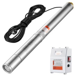 Syvän kaivon uppopumppu ruostumaton teräs 1500W 9 8 m3 h 108 m