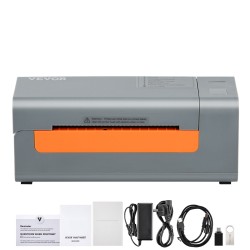 Lämpötarratulostin pöytämallinen 203 dpi 150 mm/s USB-yhteys automaattinen tarrantunnistus 40–108 mm