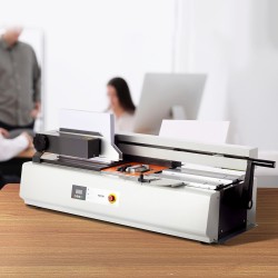 Lämpösidoskone ruostumattomasta teräksestä kuumaliima 400 arkkia 40 mm A3 A4 A5 asiakirjoille