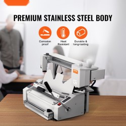 Lämpösidontakone ruostumattomasta teräksestä 400 arkkia 50 mm A3 lyhyt sivu A4 A5