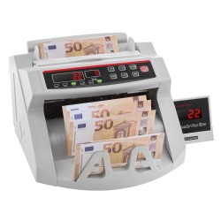 Setelilaskin LED näyttö UV ja MG tunnistus 1000 seteliä minuutissa kantokahvalla