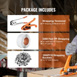 Vannekiristyssarja PP-vanne UV- ja kemikaalikestävä kiristin ja suljin