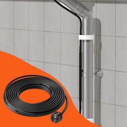 Putkien itsesäätyvä lämmityskaapeli 3,7 m 16,4 W/m sisäänrakennettu termostaatti