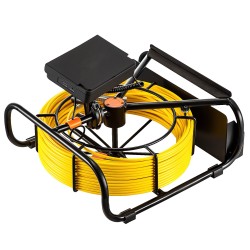 Viemärikamera 50 m kaapelilla 4 3 tuumainen näyttö IP68 6 LED valolla 16GB muistikortti