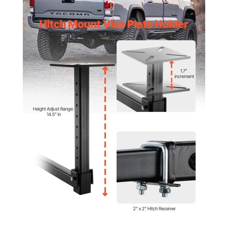 Putkiketjuruuvipenkki valurauta 1/8–5 tuumaa putkille 660 millimetriä ketjulla