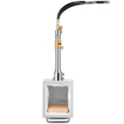 Kannettava propaanitaontauuni 3 poltinta suuri neliökammio 201 ruostumaton teräs