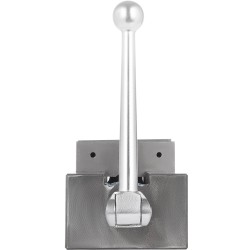 Penkkipuristin QT500 pallografiittivalurauta 100 mm leukojen leveys kiinteä leuka jyrsinkoneisiin