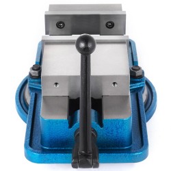 Penkkipuristin pallografiittivalurauta 80 mm karkaistut leuat 360 kääntyvä jalusta jyrsintään ja poraukseen