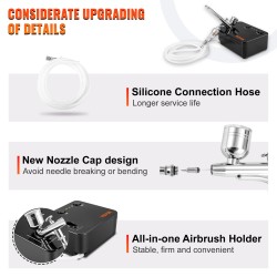 Kynäruiskusarja kannettava kompressorilla kaksitoiminen kupari ja alumiini elintarvikekäyttöön