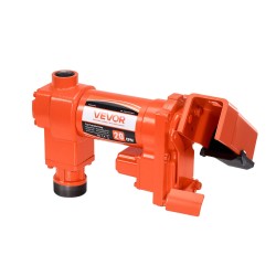 Räjähdyssuojattu polttoaineensiirtopumppu 12 V 76 l min alumiiniseos 4 m poistoletku manuaalinen suutin