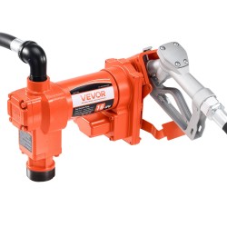 Räjähdyssuojattu polttoaineensiirtopumppu 12 V 61 L/min alumiiniseos ja valurauta 4 m poistoletku