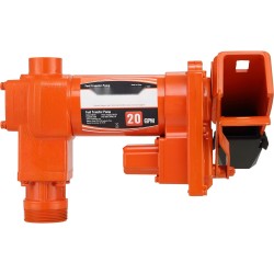 Polttoaineensiirtopumppu 12 V 75,7 l/min 0,25 hv valurauta alumiiniseos keräyslaatikolla