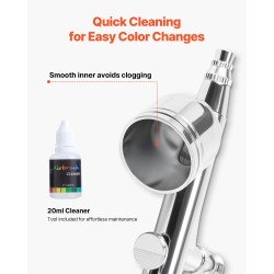 Airbrush-maaliruiskusarja kompressori 3 L säiliö kaksoistoiminen ruisku 3 suutinta akryylivärit hiljainen