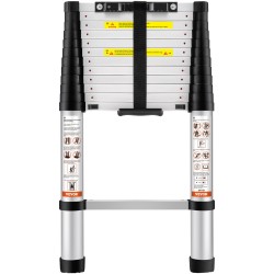 Teleskooppinen alumiinitikas 381 cm pidentettävä kokoon taittuva kannettava