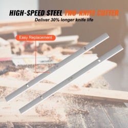 Penkkitasohöylä 33 cm työleveys 1800 watin moottori kaksiteräinen yksinopeus jatketulla sisäänsyöttöpöydällä