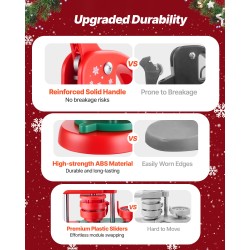 Nappikone muovinen 58 mm 100 kpl nappiosia ympyräleikkurilla ergonomisella kahvalla