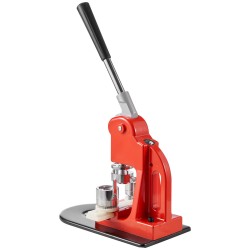 Nappimerkkikone 25 mm manuaalinen rautarunko ABS muovi 500 osaa ympyräleikkuri taikakirja