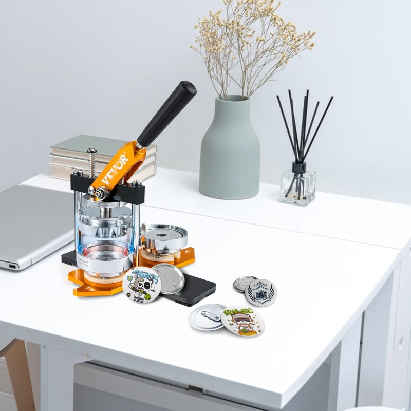 Nappimerkkikone 75 mm manuaalinen teräs ja alumiiniseos 500 kappaletta merkkiosia