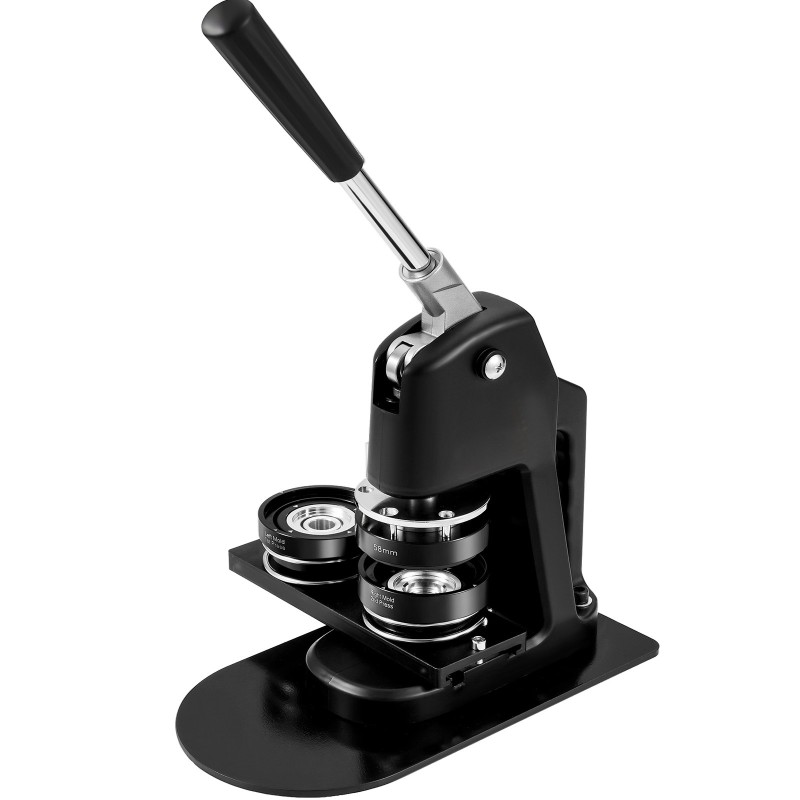 Käsikäyttöinen rintanappikone alumiiniseos ja ABS-muovi 25 mm 58 mm 500 rintanappiosaa