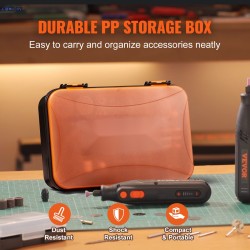 Pyörivän työkalun tarvikesarja 357 osaa 3,2 mm varsi säilytyslaatikolla