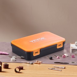 Pyörivän työkalun tarvikesarja 357 osaa 3,2 mm varsi säilytyslaatikolla