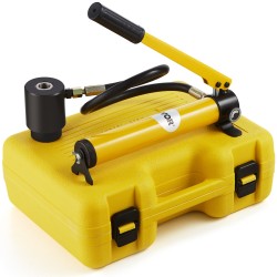 Hydraulinen lävistinpakkaus 10 tonnia 6 lävistintä 1/2–2 tuuman johtokanavareikiin